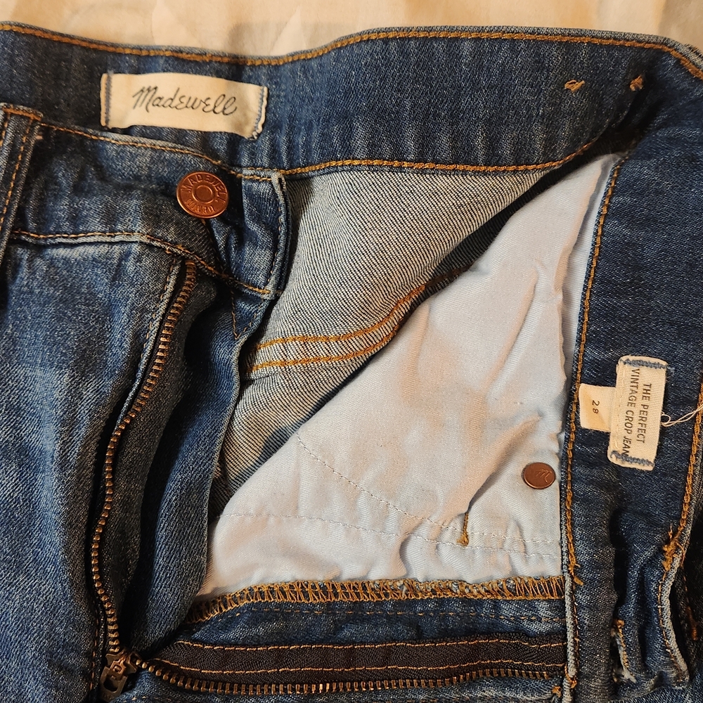 Madewell The Perfect Vintage Crop Jean